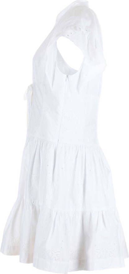 pinko Alassio Abito Popeline 1G1768 Y7V1 , Wit, Dames