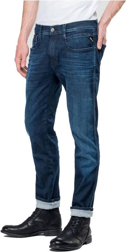 Replay Jeans anbass hyperflex slim fit dark blue(m914 .000.661 e05 007 )