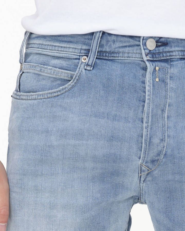 Replay Jeans short rjb 901 tapered fit light blue