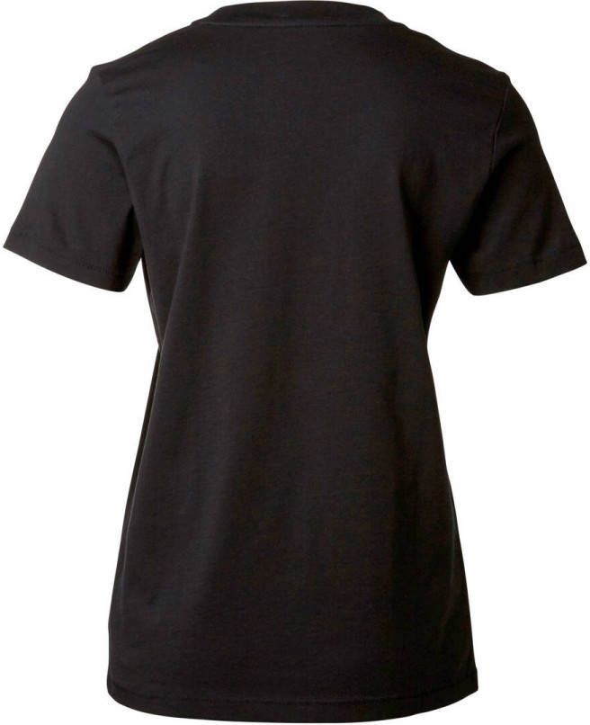 Selected Femme T shirts My Perfect Short Sleeve Tee Box Cut Zwart