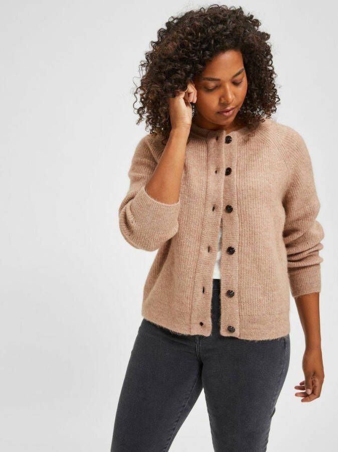 Selected Femme Vest kort knoopsluiting