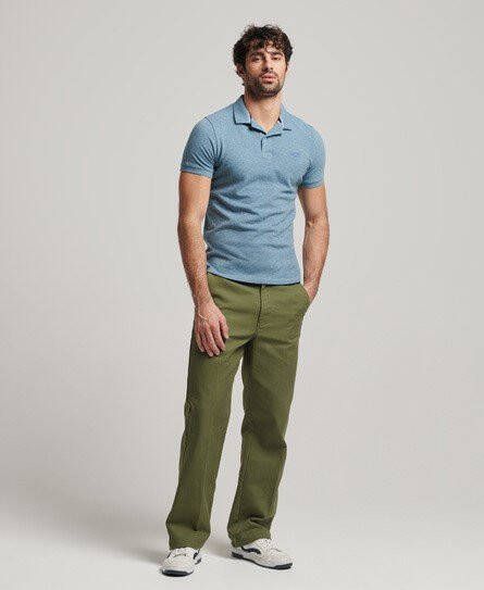 Superdry Classic pique polo desert sky blue grit(m1110343a z7z )