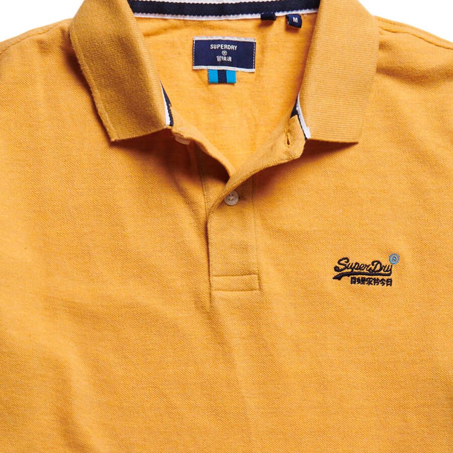 Superdry S/s classic pique polo ochre marl(m1110191a vyr )