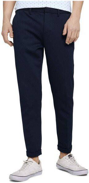 Tom Tailor Denim slim fit chino donkerblauw