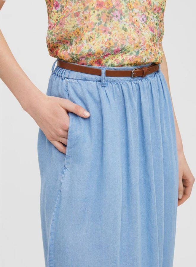 Vero Moda Maxirok VMLINA HR ANKLE BELT SKIRT