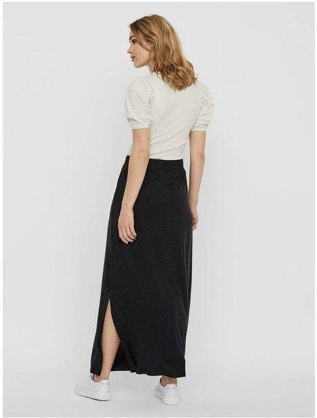 Vero Moda Ancle Skirt , Zwart, Dames