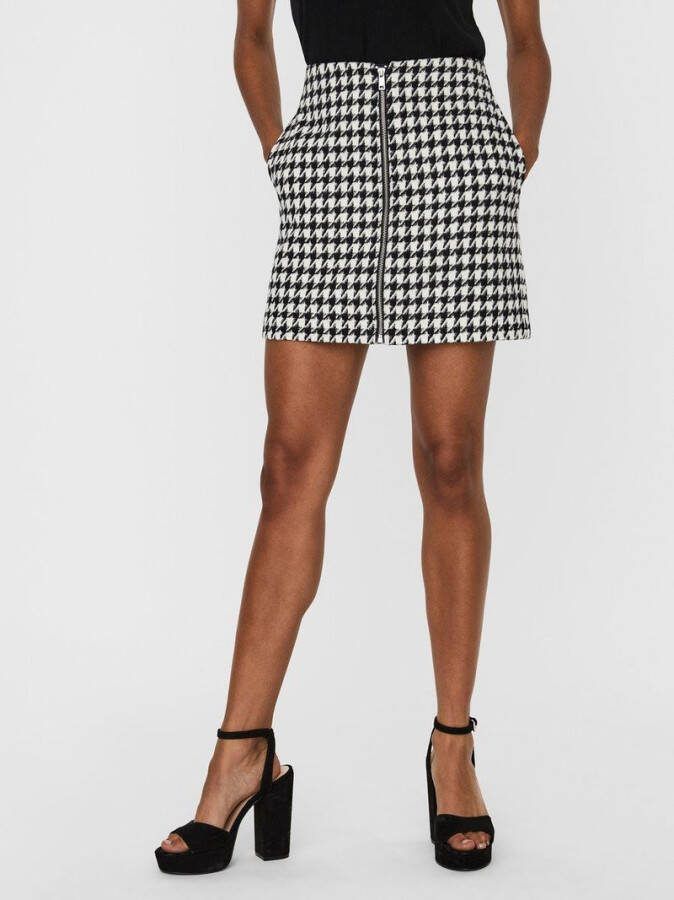 Vero Moda Minirok high waist bedrukt