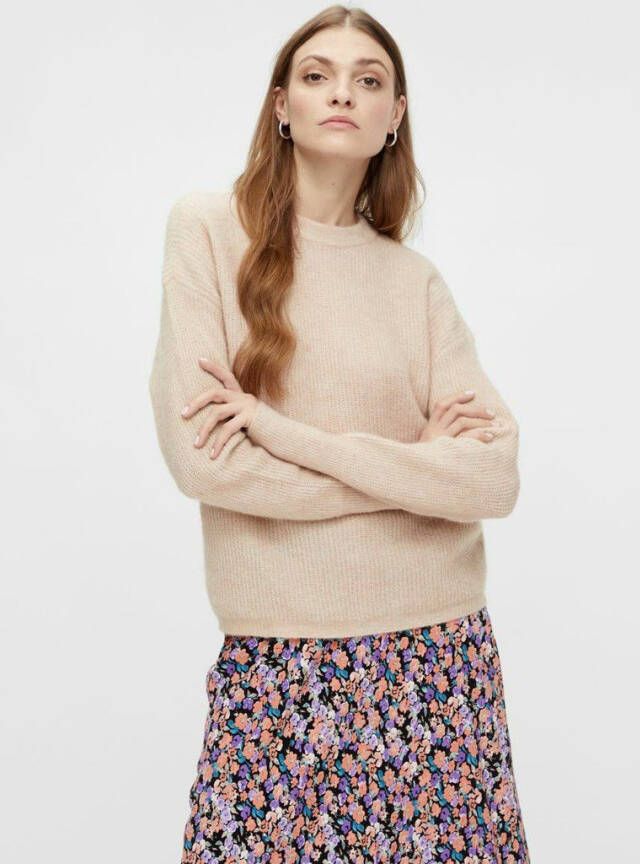 Y.A.S Ursula Ls Pullover , Roze, Dames
