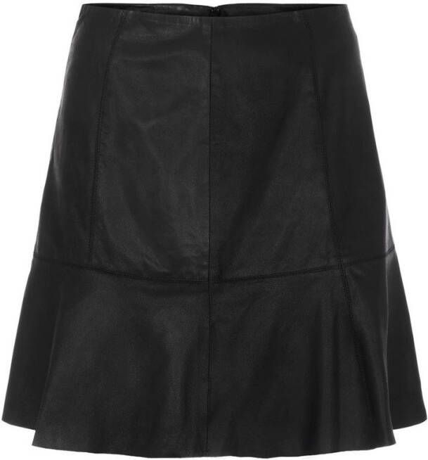 Y.A.S Yascolly Mw Naplon Skirt , Zwart, Dames