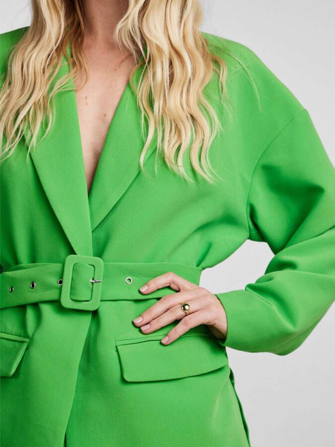 Y.A.S Yasclasma ls Blazer s. Klassiek groen , Groen, Dames
