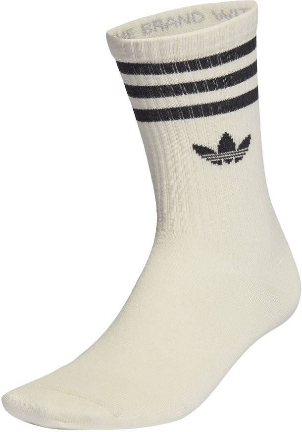 Adidas Originals Kousen No Dye Cuff Crew Wit/Zwart