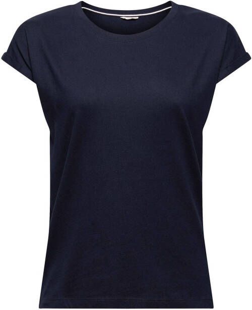 ESPRIT Women Bodywear pyjamatop donkerblauw