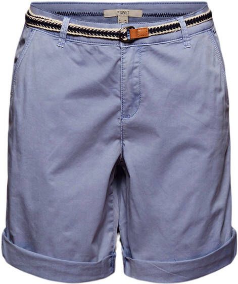 ESPRIT Women Casual regular fit short blauw