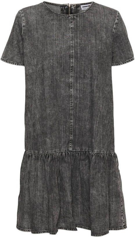 NOISY MAY spijkerjurk grijs