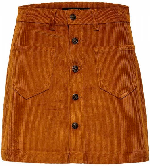 Only Onlamazing HW Corduroy Skirt PNT NO: Rustic Brown | Freewear Bruin
