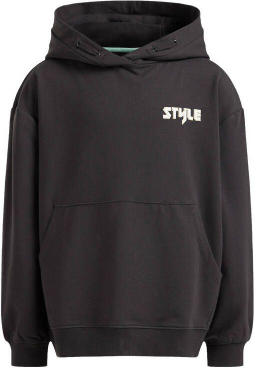 WE Fashion hoodie antraciet