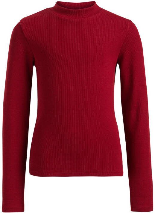 WE Fashion longsleeve donkerrood
