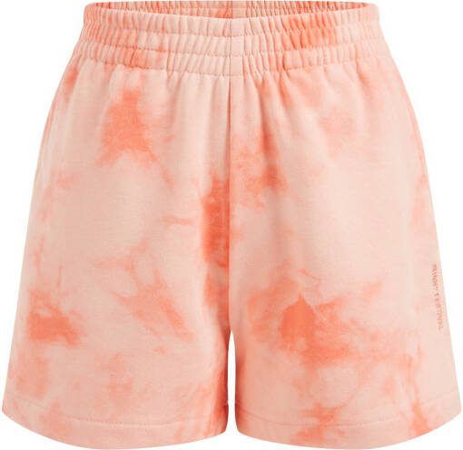 WE Fashion tie dye loose fit sweatshort roze